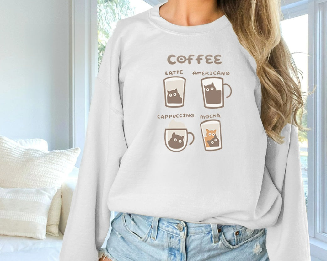 Coffee Lover - Women's Long-Sleeved Sweatshirt Nexora USA