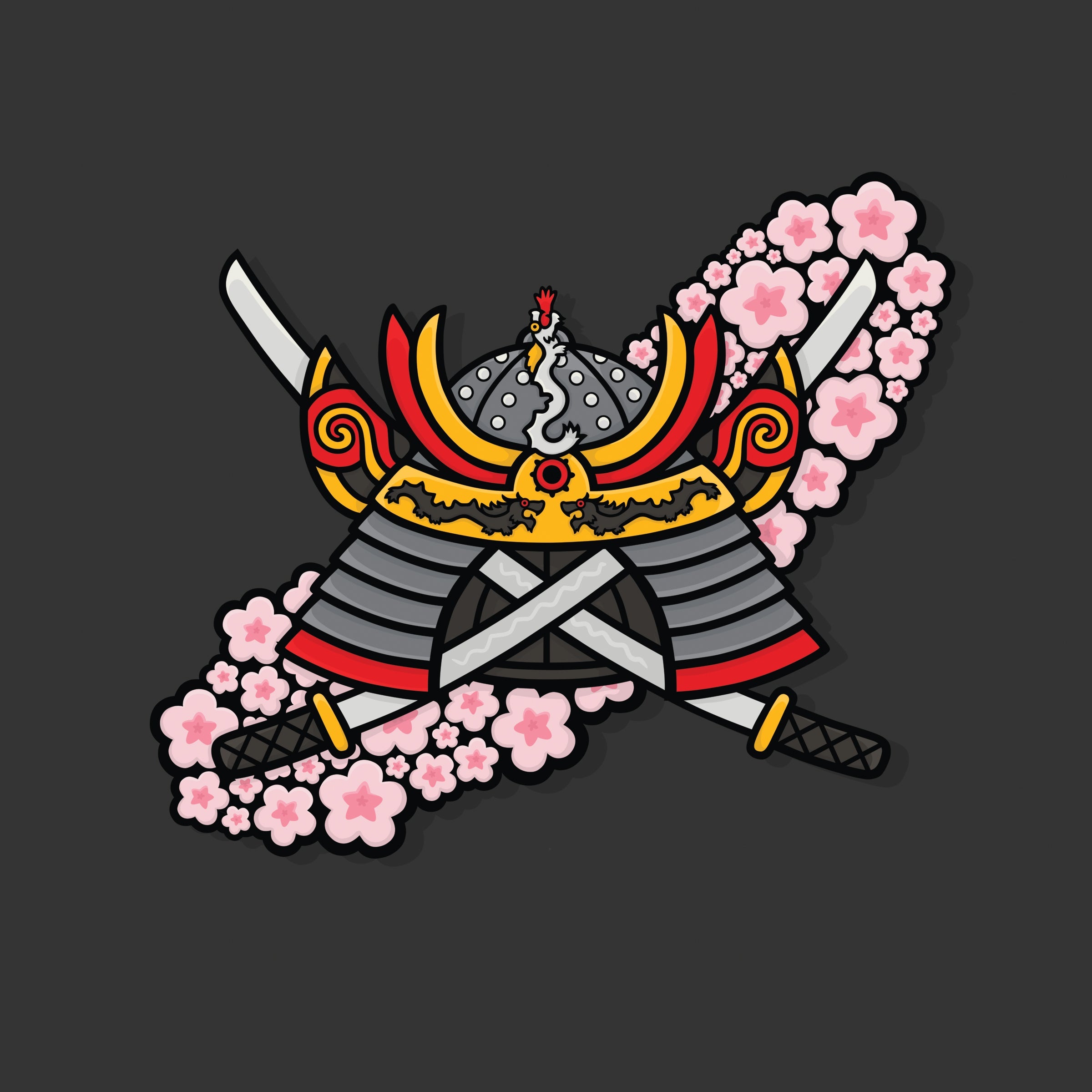 Sakura Samurai Shirt - ChromaGroup