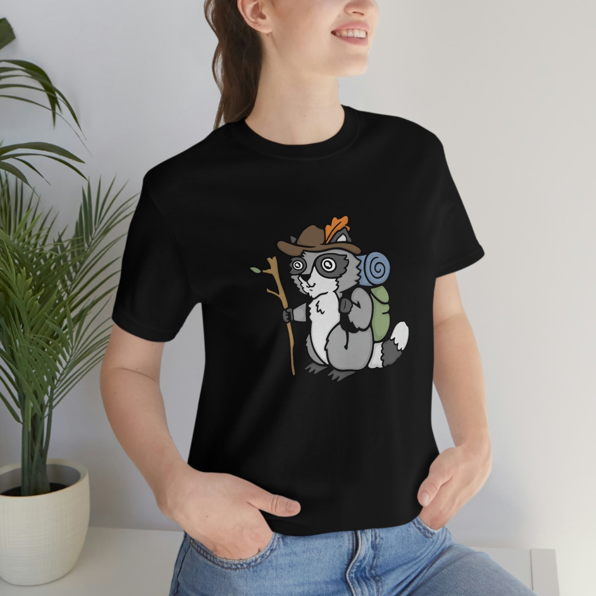 Hiker Raccoon Shirt - ChromaGroup
